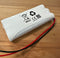 BST2+2+2-7.2V-0.8AH-NICD 6 Cell 7.2V 800MAh Block Battery c/w Flying leads - LED Spares