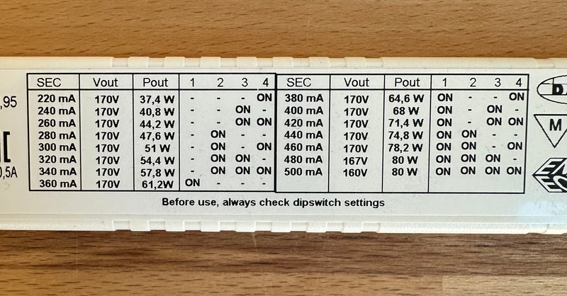 TCI 127086 T-LED 80/500 DALI SLIM - LED Spares