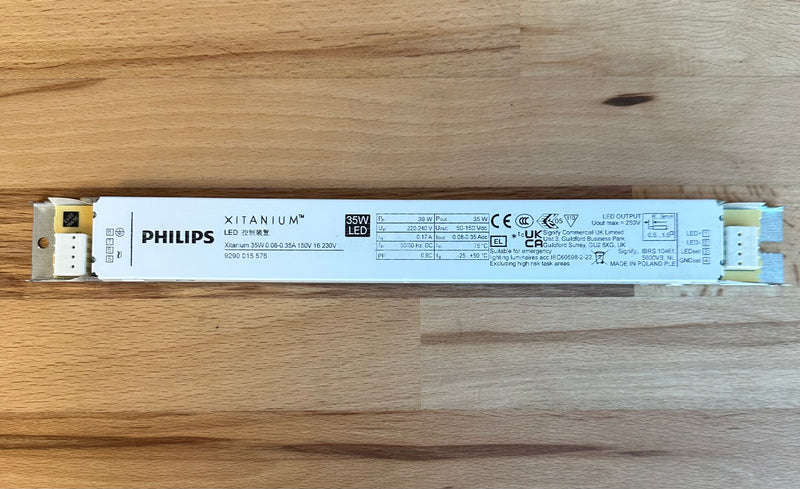 Philips 929001557606 Xitanium 35W 0.08-0.35A 150V 16 230V - LED Spares