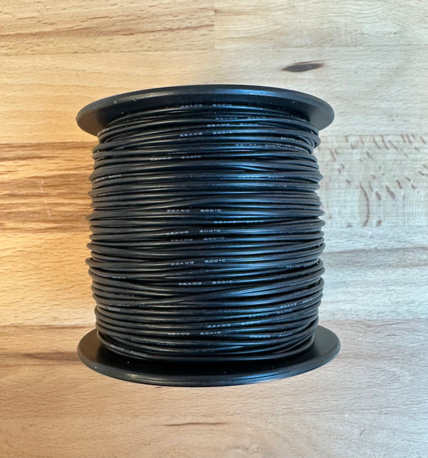Black Cable For LED Tape - For Use With Hippo Connectors - 1.7mm Diameter - LED Spares