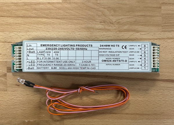 ELP OM524-49/T5/TI-D 24-49W T5 Emergency Inverter - LED Spares