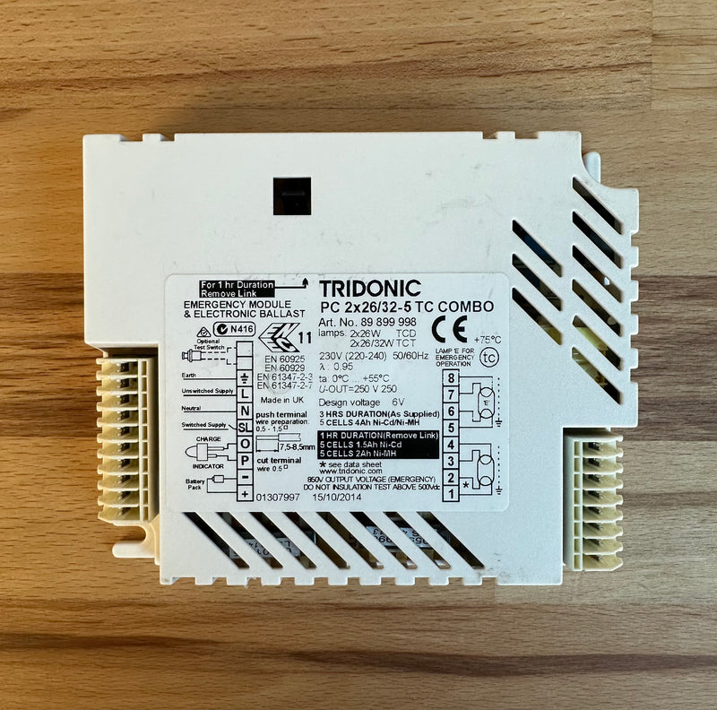 Tridonic 89899998 PC 2X26/32-5 TC COMBO - LED Spares