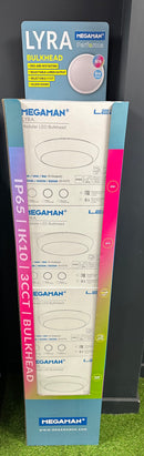 Megaman LYRA 9W/14W/18W CCT LED Bulkhead - 712501 - LED Spares