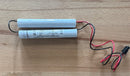 ELP B065 NICD 4.8V 1.5Ah NiMH Dual In Line Battery C/W Flying Leads And Connector - LED Spare