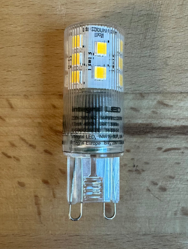 Integral G9 300lm 2.7W 4000K Dimmable LED Bulb - LED Spares