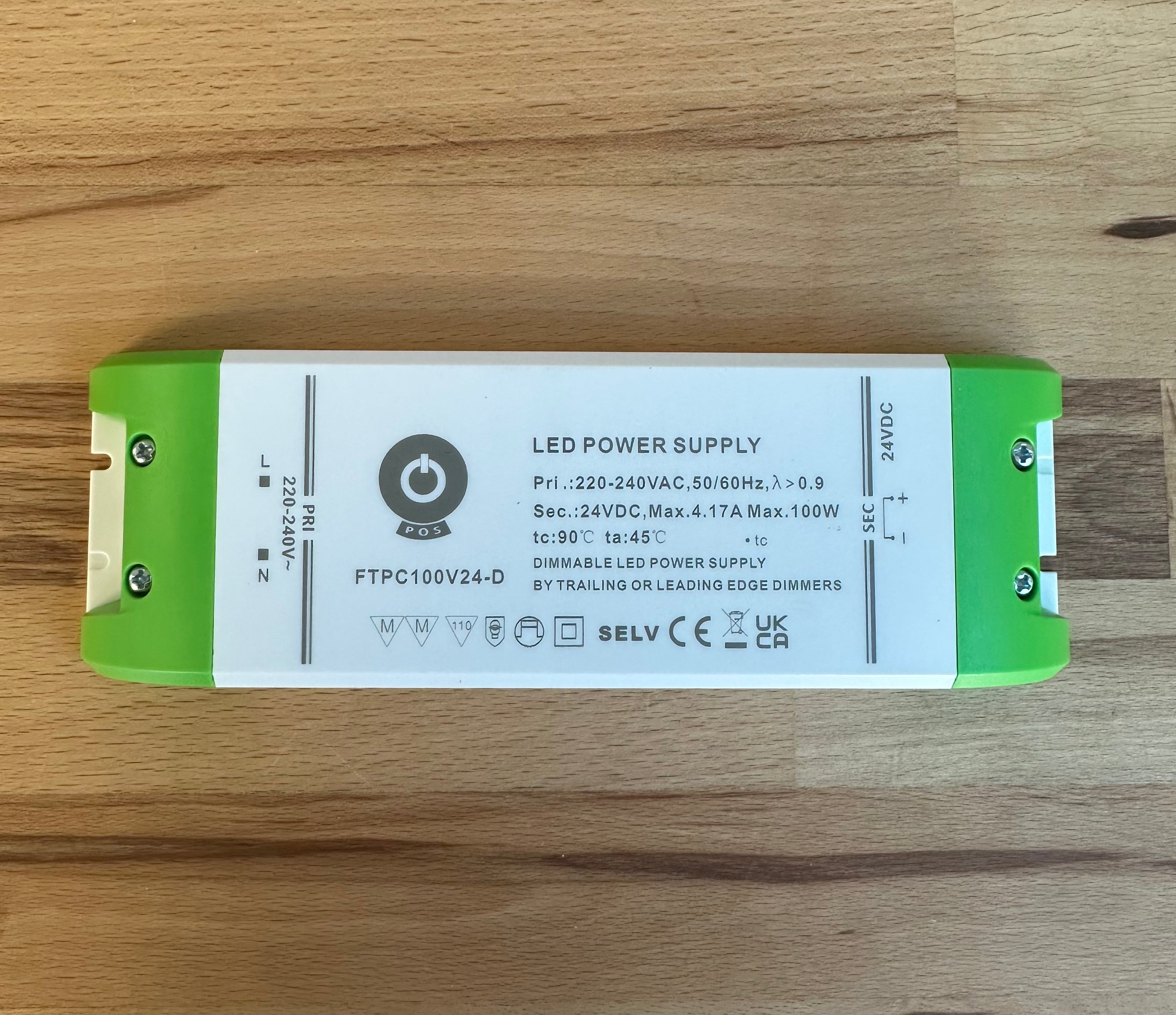 POS Power FTPC-D Triac Dimmable LED Driver Range