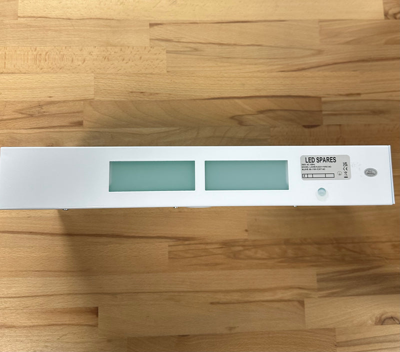 Emergency LED exit sign luminaire LEDSWEXLED/230-110-A 230V Mains - 110V Central Battery arrow down -LED Spares