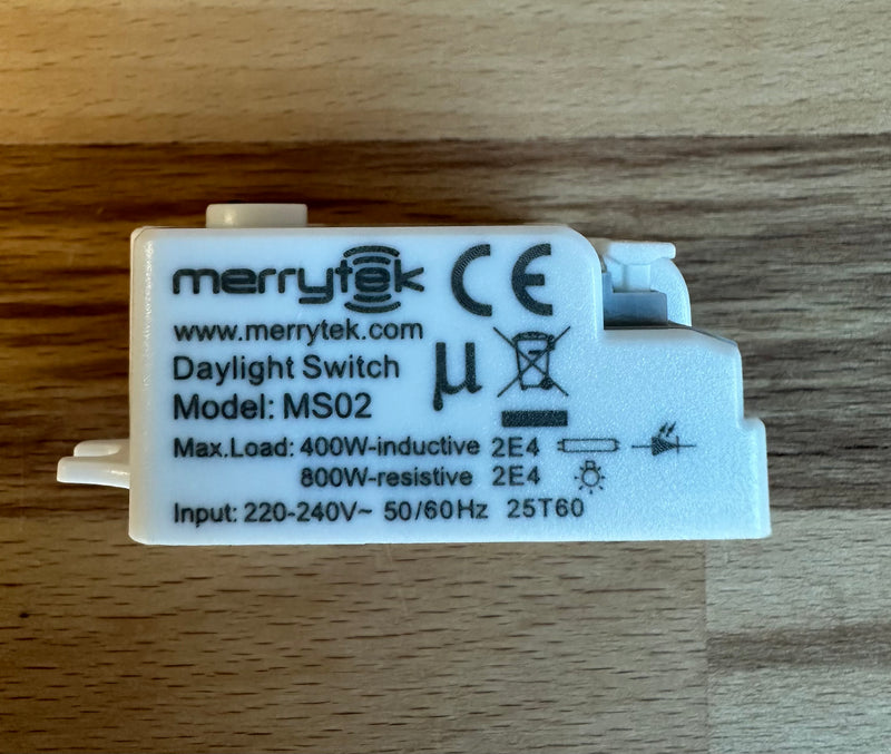 Merrytek MS02 Daylight Switch - LED Spares