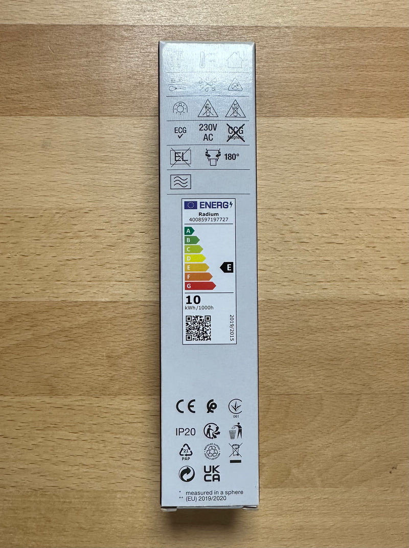 Radium RL-DUO/E26 840/G24Q-3 UN 10W LED Replacement for 4pin 26W G24q-3 - 43519772 - LED Spares