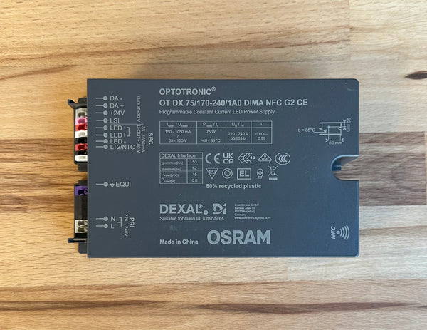 Osram - Inventronics - OT DX 75/170-240/1A0 DIMA NFC G2 CE - DALI LED Driver - LED Spares