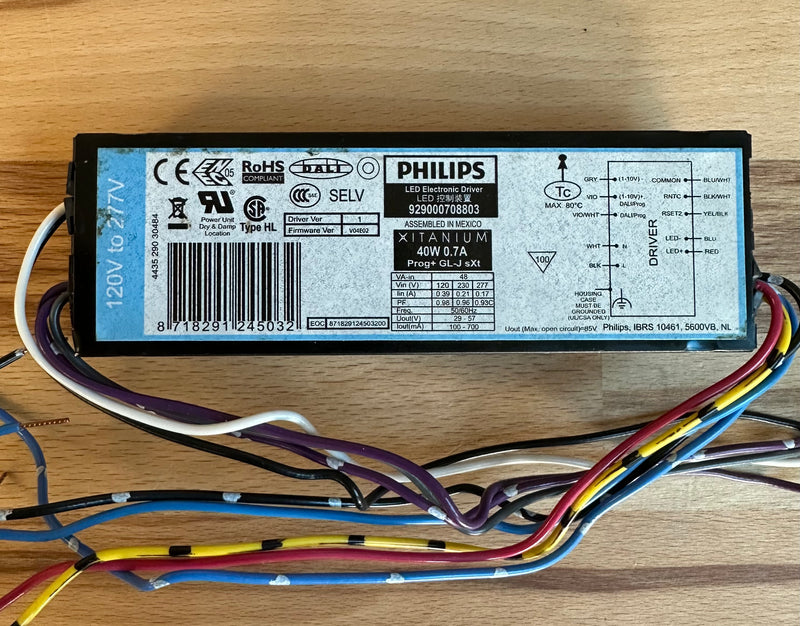 Philips 929000708803 Xitanium 40W 0.70A Prog+ GL-J sXt - LED Spares