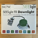 SEElight 5-7W Dual Wattage CCT Dimmable LED Fire-Rated Downlight - LED Spares