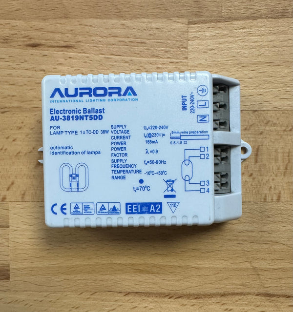 Aurora AU-3819NT5DD 1X38W 2D TC-DD HF Electronic Ballast