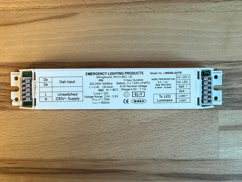 ELP LM500LID/TR DALI LED Track Emergency Module - LED Spares