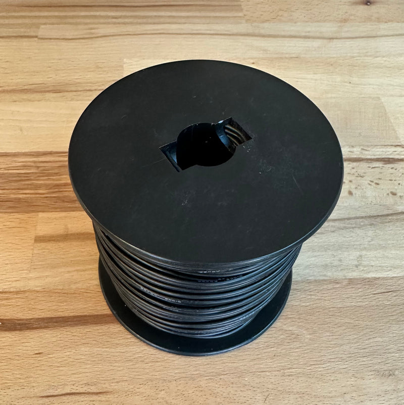 Black Cable For LED Tape - For Use With Hippo Connectors - 1.7mm Diameter - LED Spares