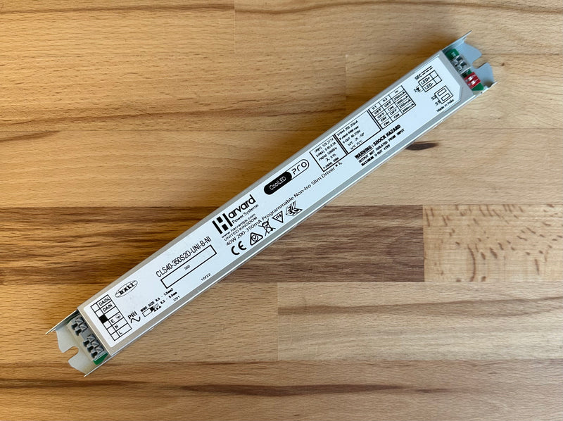 Harvard CLS40-350S2D-UNI-B-NI 44W DALI Dimmable LED Driver - LED Spares