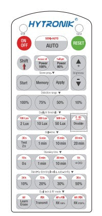 HYTRONIK HRC-11 Settings Remote Control - LED Spares