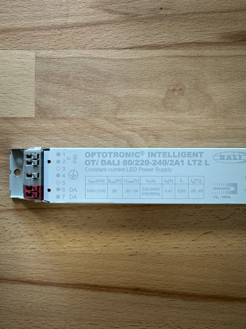 Osram Ledvance OTi DALi 80/220-240/2A1LT2 L Linear DALI LED Driver