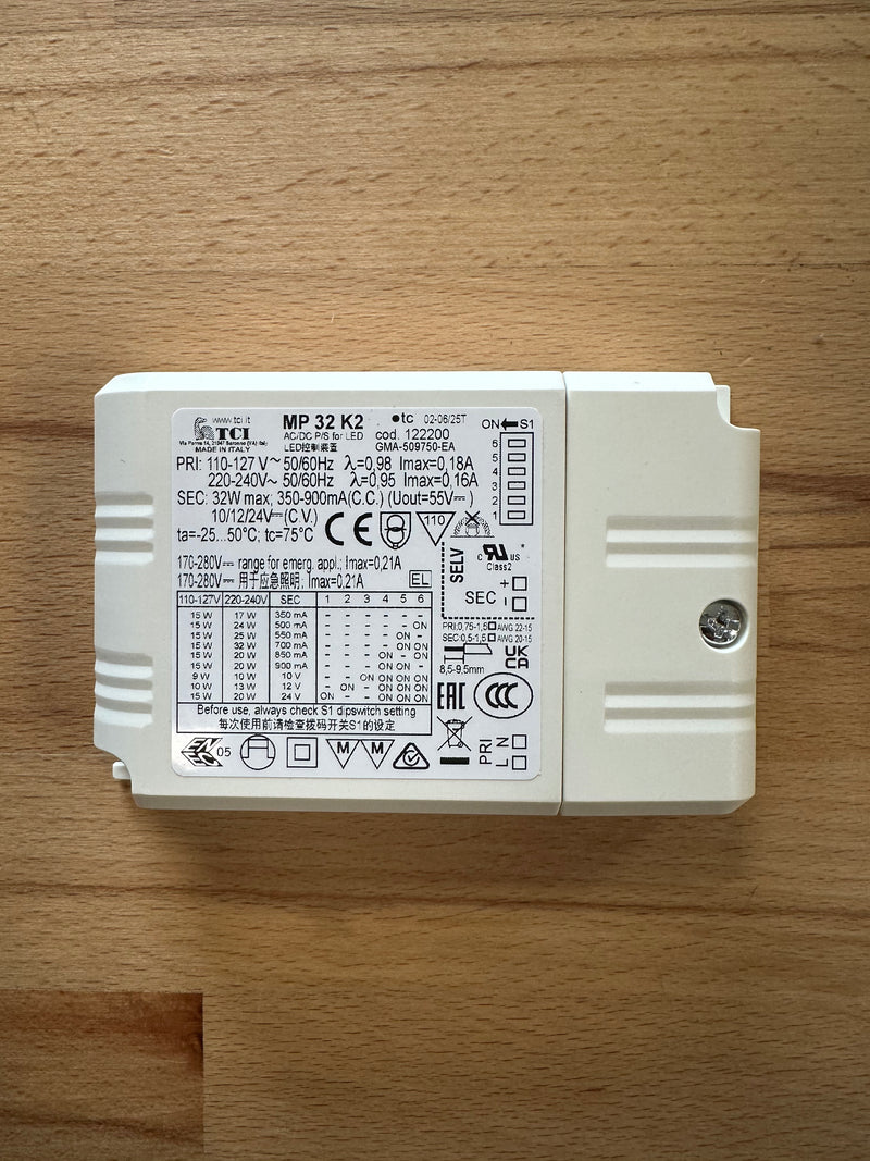 TCI 122200 MP 32 K2 LED Driver - LED Spares