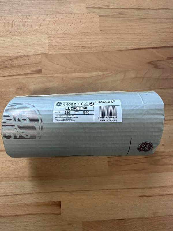 GE Lighting 44052 LU250/D/40 High Pressure Sodium Lamp 250W E40