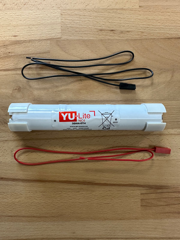 Yuasa 3DH4-0T4 3 Cell 3.6V 4AH Battery Stick With Tags - LED Spares