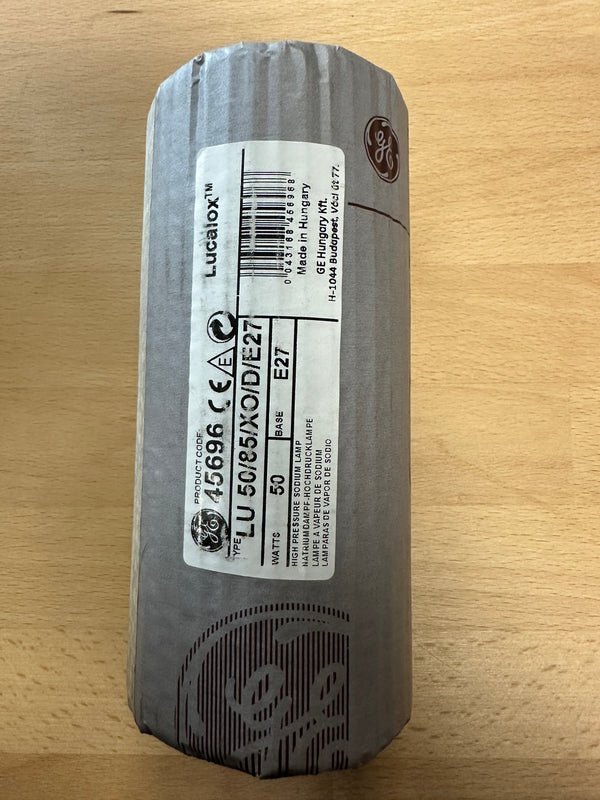 GE 45696 50W HPS High Pressure Sodium SON-E Elliptical Lamp ES - LU50/85/XO/D/E27 - LED Spares