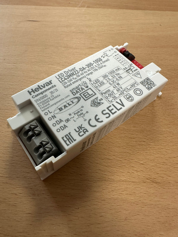 Helvar LC43MN22-DA-300-1050 - 5944095 - LED Spares
