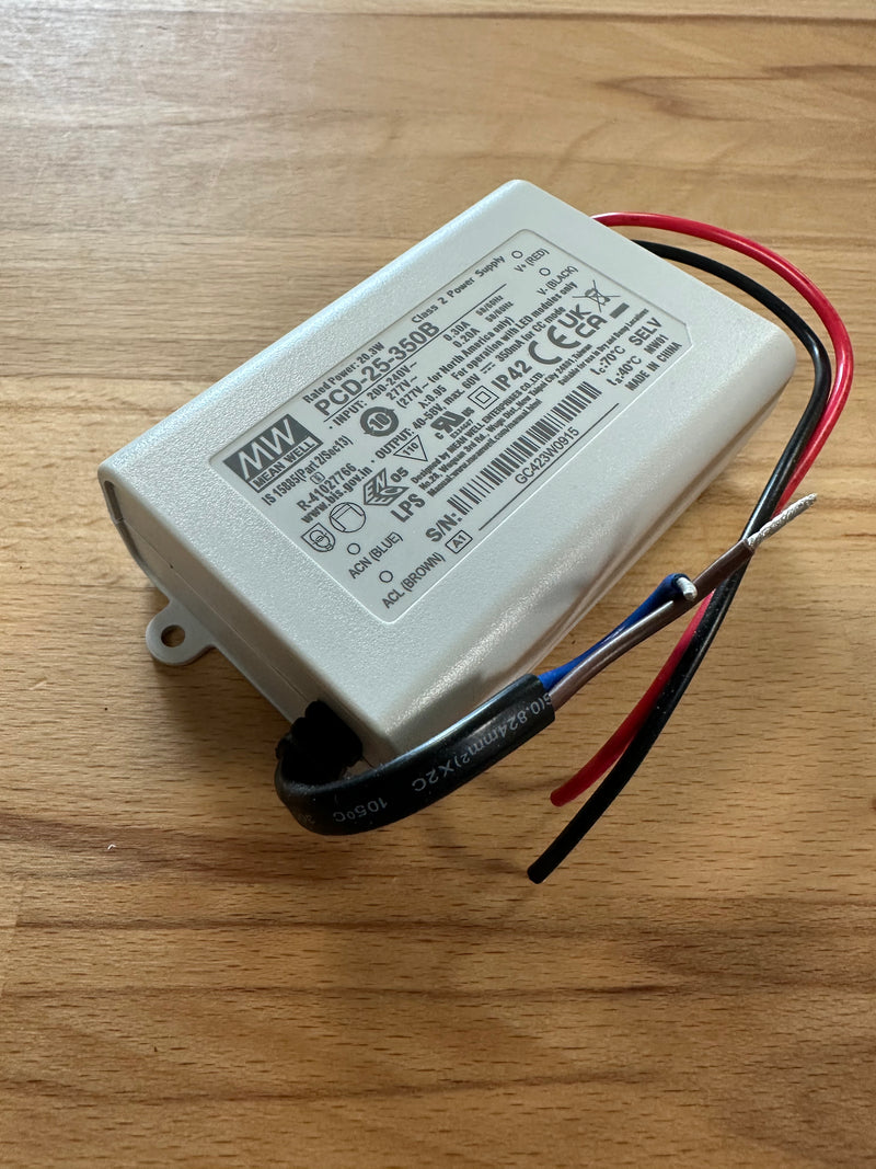 Mean Well PCD-25-350B 20.3W 350mA TRIAC Dimmable LED Driver