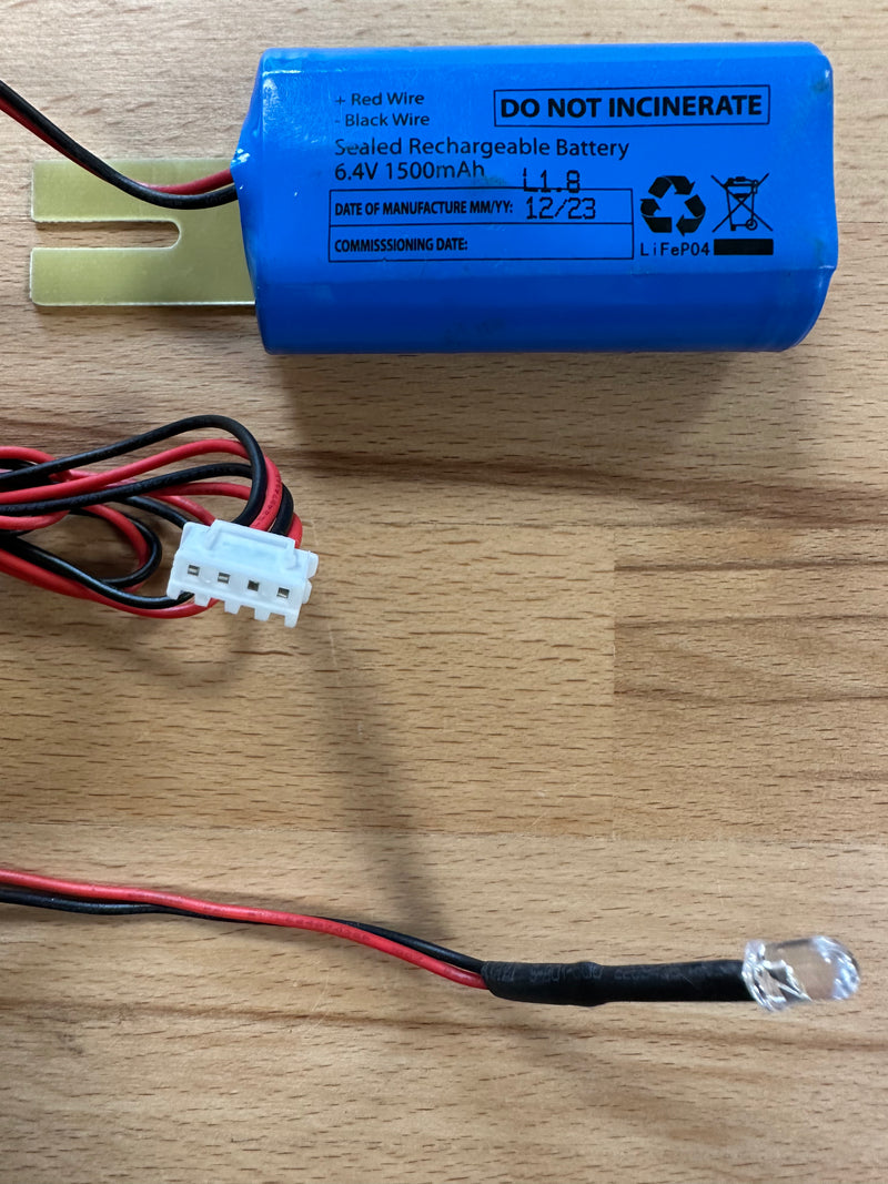 Eterna EB20 Li-Ion 6.4V 1500mAh Stick Battery - LED Spares
