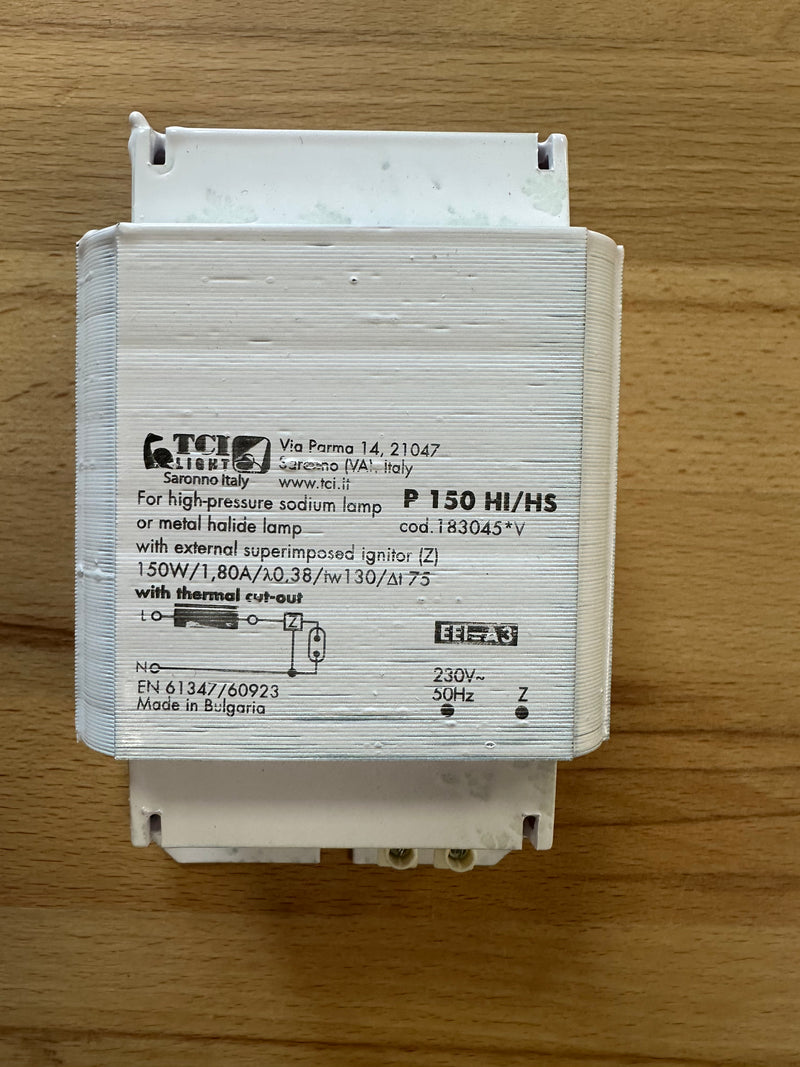 TCI P150 HI-HS 183045 150W SON - Metal Halide Ballasts - LED Spares