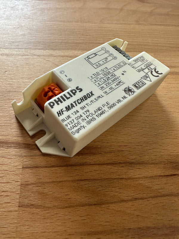 Philips HF-M BLUE 124 SH TL/TL5/PL-L HF-Matchbox Blue - LED Spares