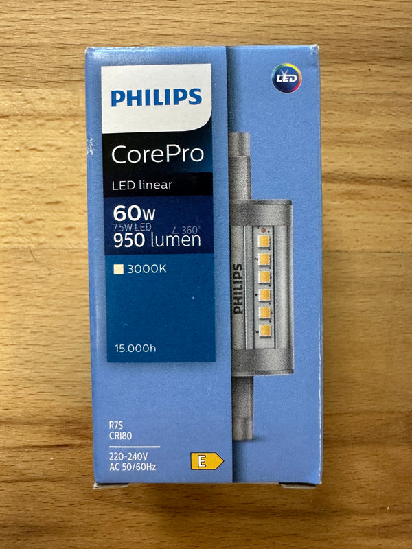 Philips Corepro LED Linear R7s 7.5W=60W 950lm Warm White - LED Spares