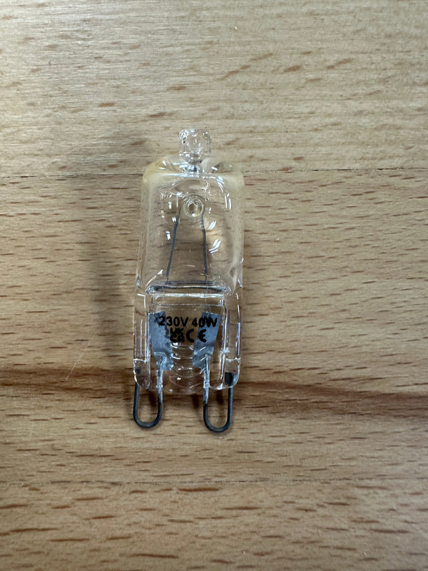 40W G9 300°C Oven Lamp Clear - OV40G9 - LED Spares