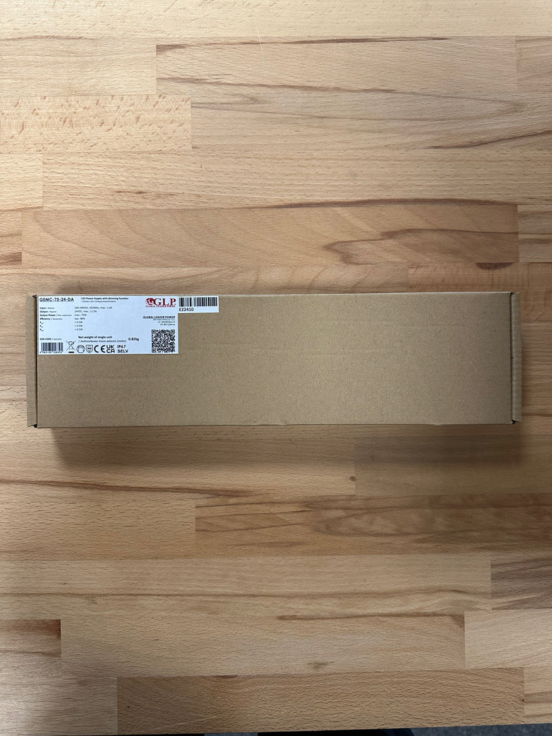 GEMC-75-24-DA 75W 24V 3.13A IP67 DALI2 - Push Dim Dimmable LED Driver - LED Spares
