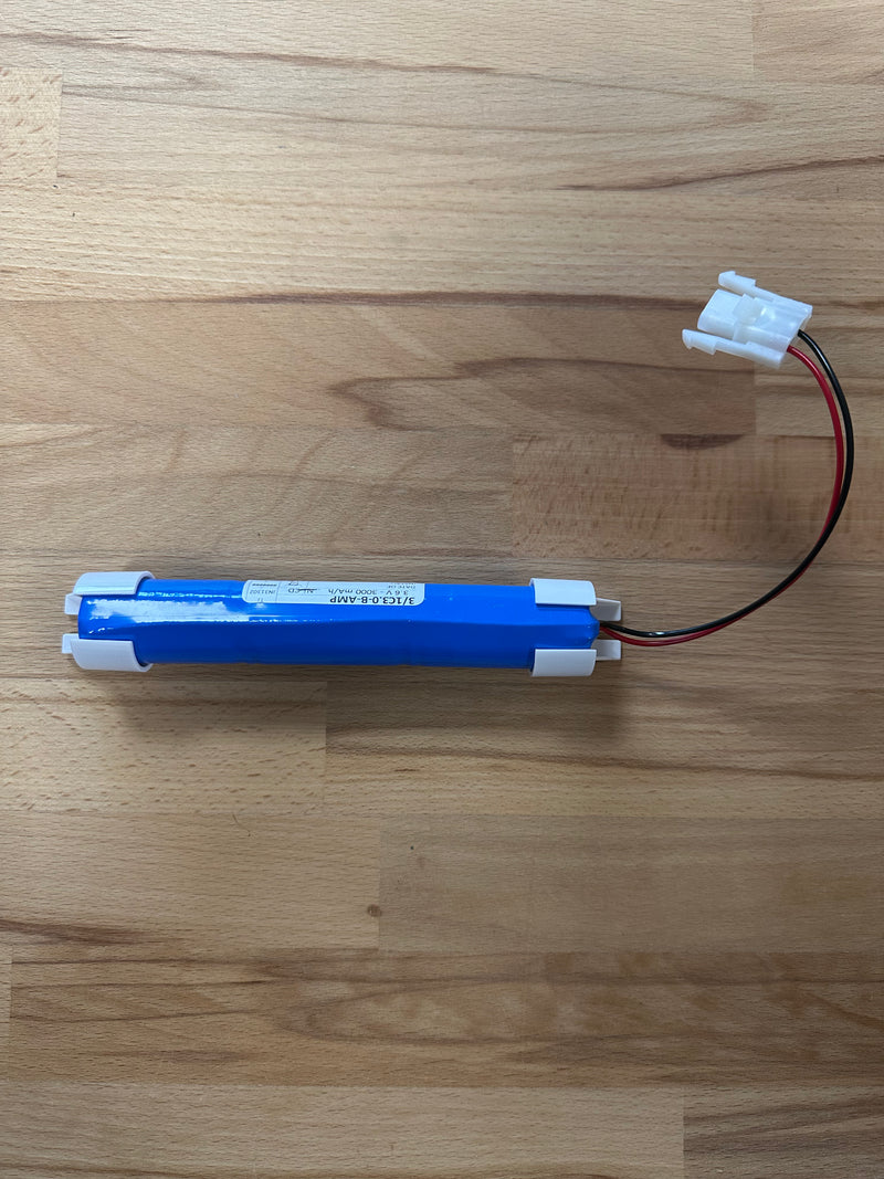 BST3-SC-2.5AH-NICD 3.6V 2.5AH NICD Battery with flying leads and end caps - LED Spares