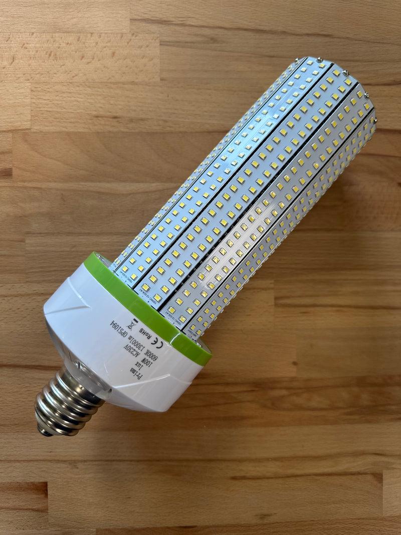 100W E40 LED Corn Lamp (IP20) 6000K - LED-COB10070-E40CW - LED Spares