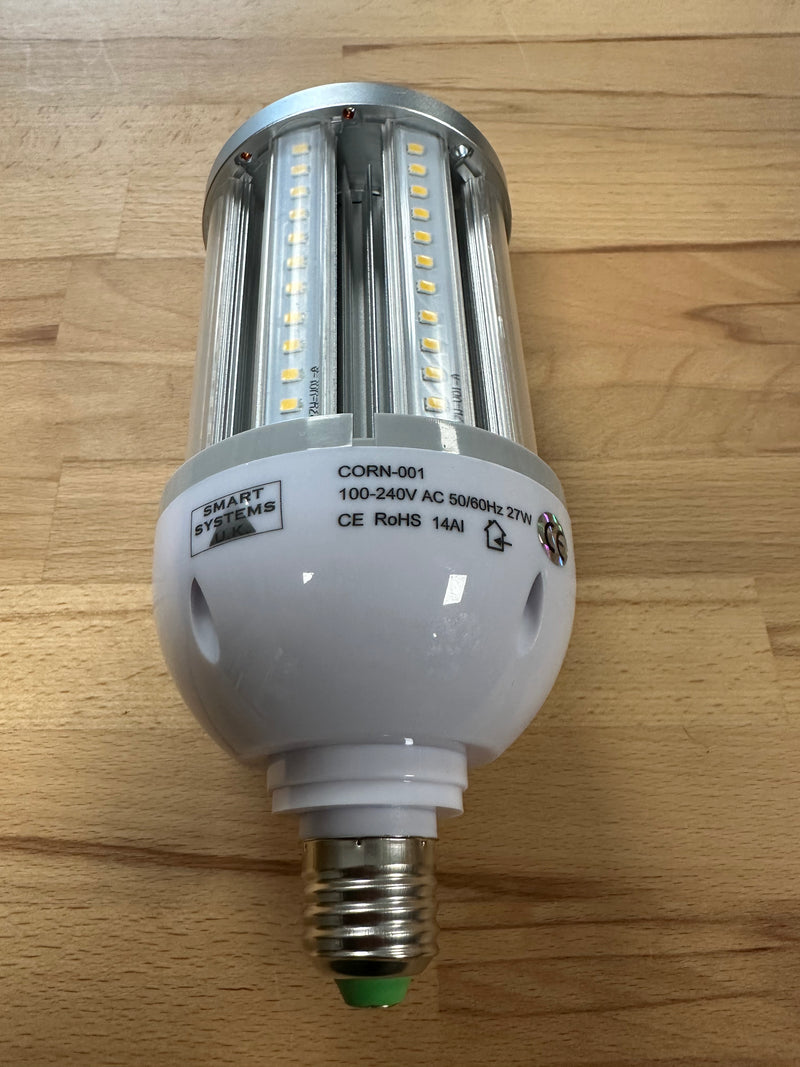 27W E27 LED Corn Lamp (IP65) 4000K - CORN-001 - LED Spares