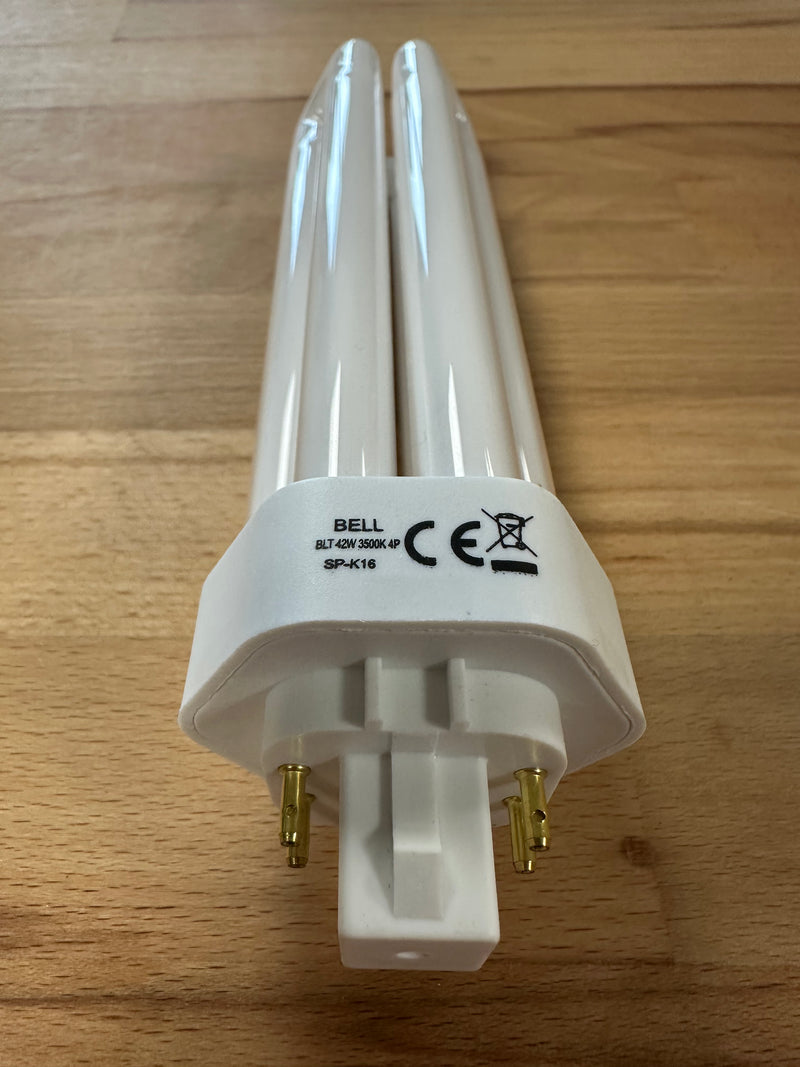 BELL 42W GX24q-4 4 Pin Compact Fluorescent BLT Lamp 3500K - 04287 - LED Spares