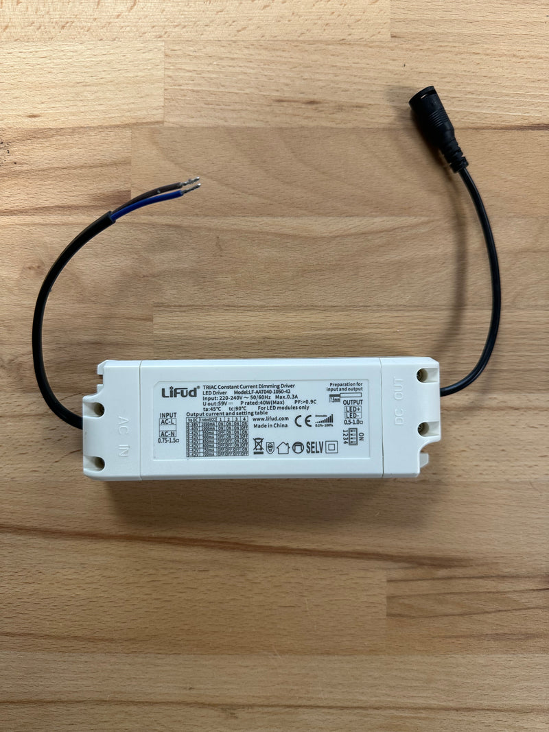 Lifud LF-AAT040-1050-42 700-1050mA 9-42V Triac Dimmable Constant Current LED Driver - LED Spares