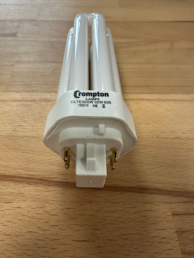 Crompton CLTE32SW - CFL Triple Turn TE Type - GX24q-3 - 3500K White - LED Spares