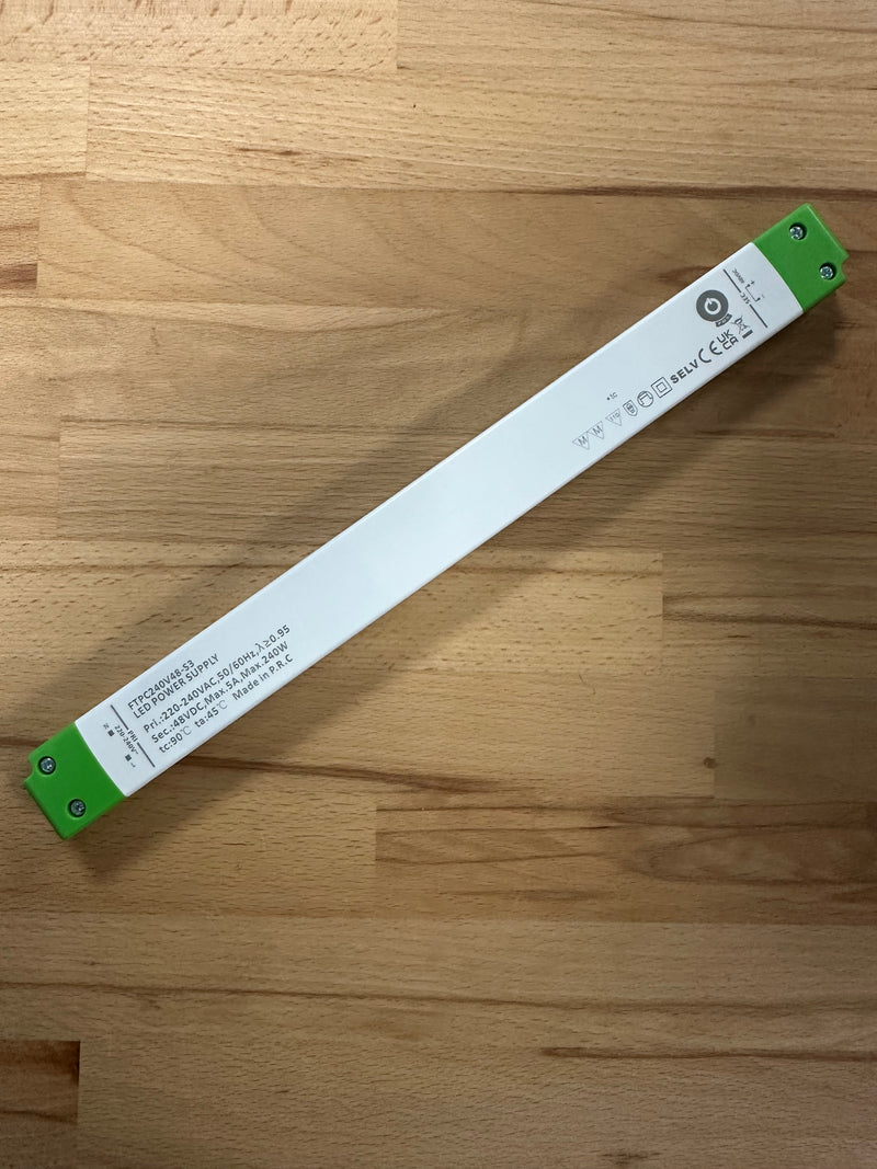 POS Power FTPC240V48-S3 240W 48V/5A Slimline LED Power Supply - LED Spares