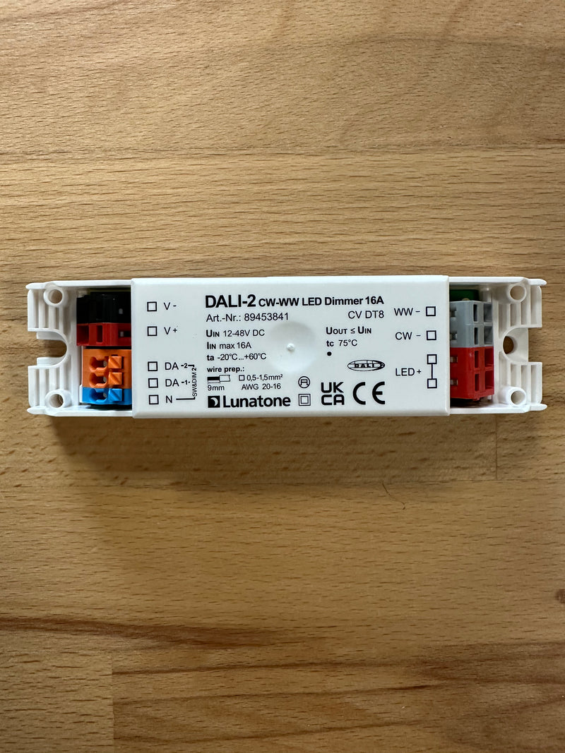 Lunatone DALI-2 CW-WW LED-Dimmer CV - 89453841 DALI-2 DALI-2 DT8 CW-WW 16A