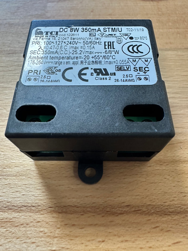 TCI 122811 DC 8W 350mA STM/U 8W 350mA LED Driver - LED Spares