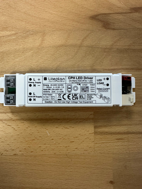 Liteplan CPH/M Central Battery Driver With Hold Off - LED Spares