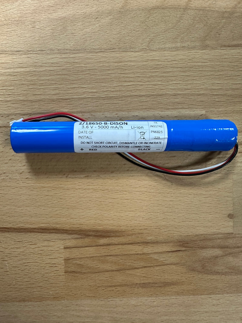 1INR19/66-2 DISON 3.7V 2 Cell 5AH Li-ion Battery Stick - LED Spares