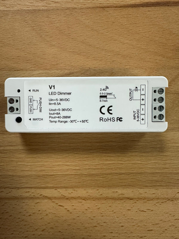 SKYDANCE V1 5-36VDC Single Colour Wireless Receiver - LED Spares