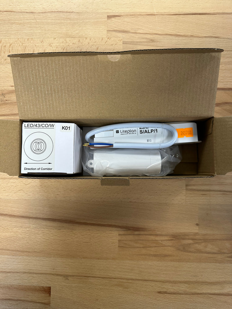 Liteplan S/ALP/1/43/CO/W Ceiling Recessed Basic Emergency C/W LED/43/CO/W - LED Spares