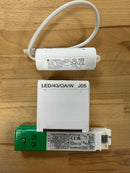 Liteplan S/ADM/1/43/OA/W Ceiling Recessed DALI Addressable Fitting Open Area Optic - LED Spares