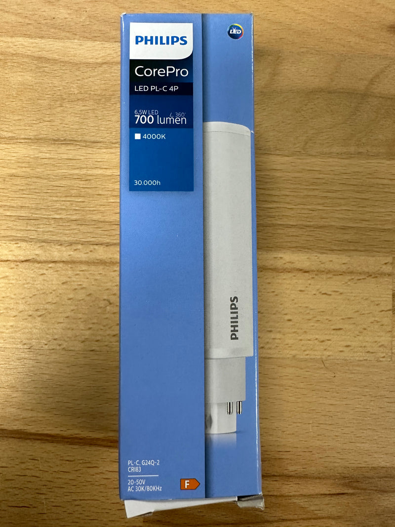 Philips CorePro LED PL-C 4P 6.5W 840 G24q-2 - LED Spares