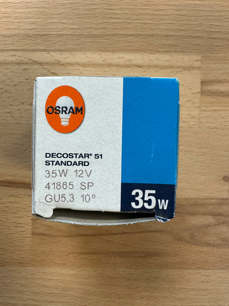 Osram Decostar 51 Standard 41865 SP 35W 12V Dimmable